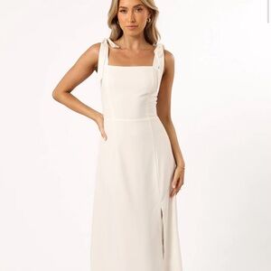 Petal & Pup Laurel Tie-Strap Midi Dress